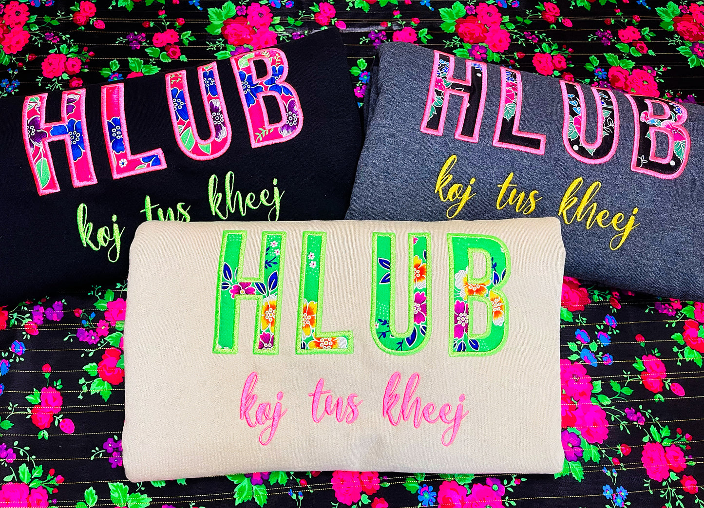 Hlub Koj Tus Kheej CUSTOMIZATION  Crewneck (PRE-ORDER)