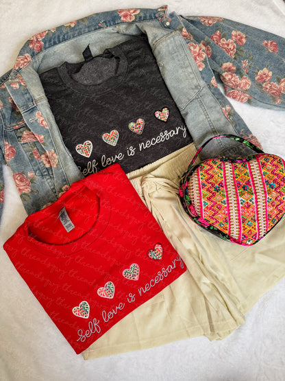 Self Love Scraps Paj Ntaub Mos Crewneck (LIMITED PRE-ORDER)